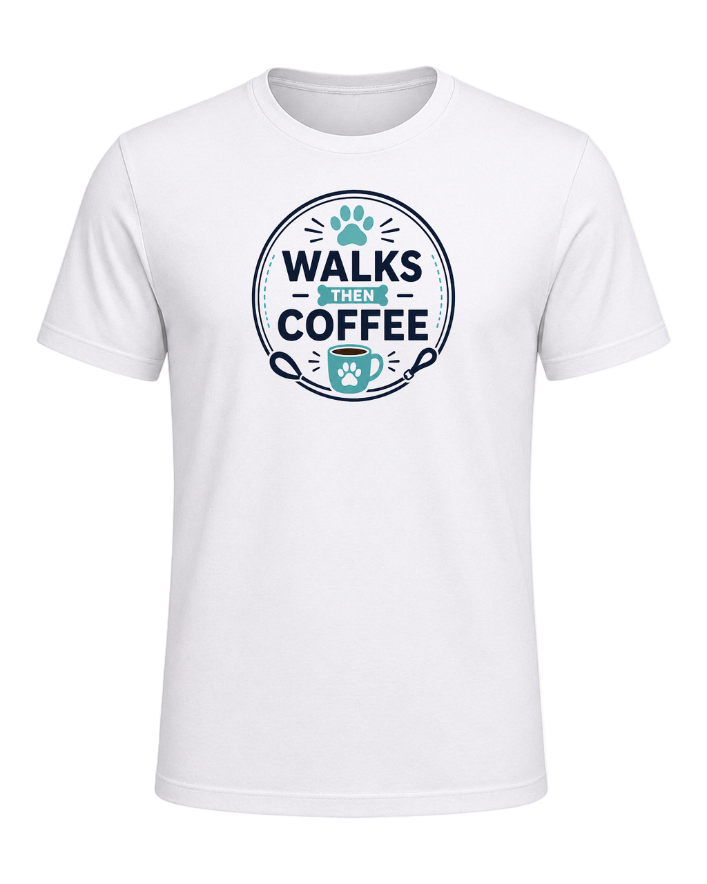 WALKS THEN COFFEE — White