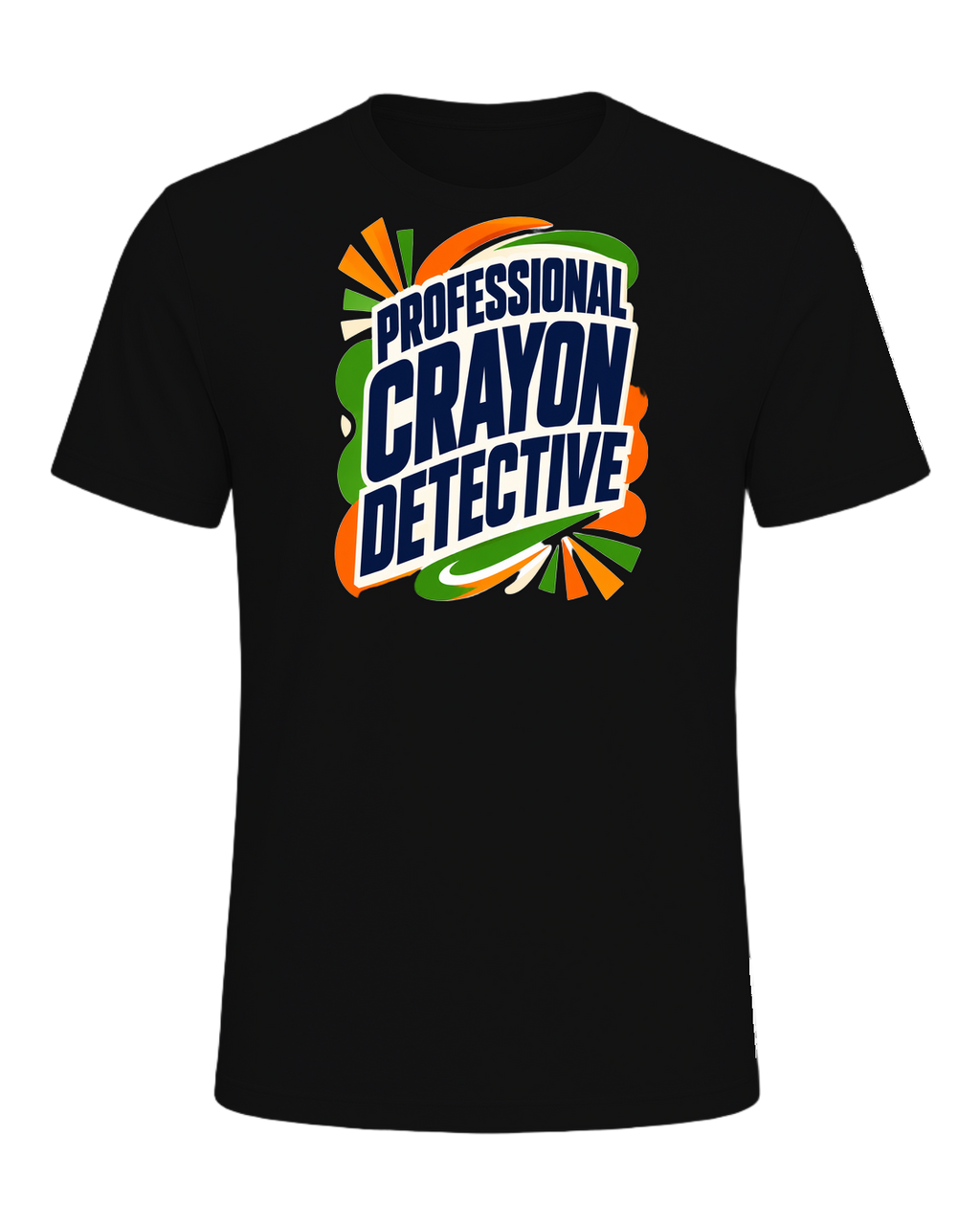 PROFESSIONAL CRAYON DETECTIVE — Vintage Black