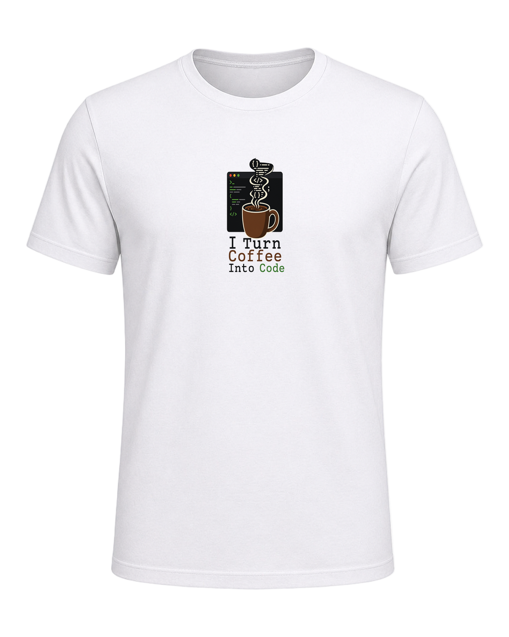 Coffee + Programmer — White