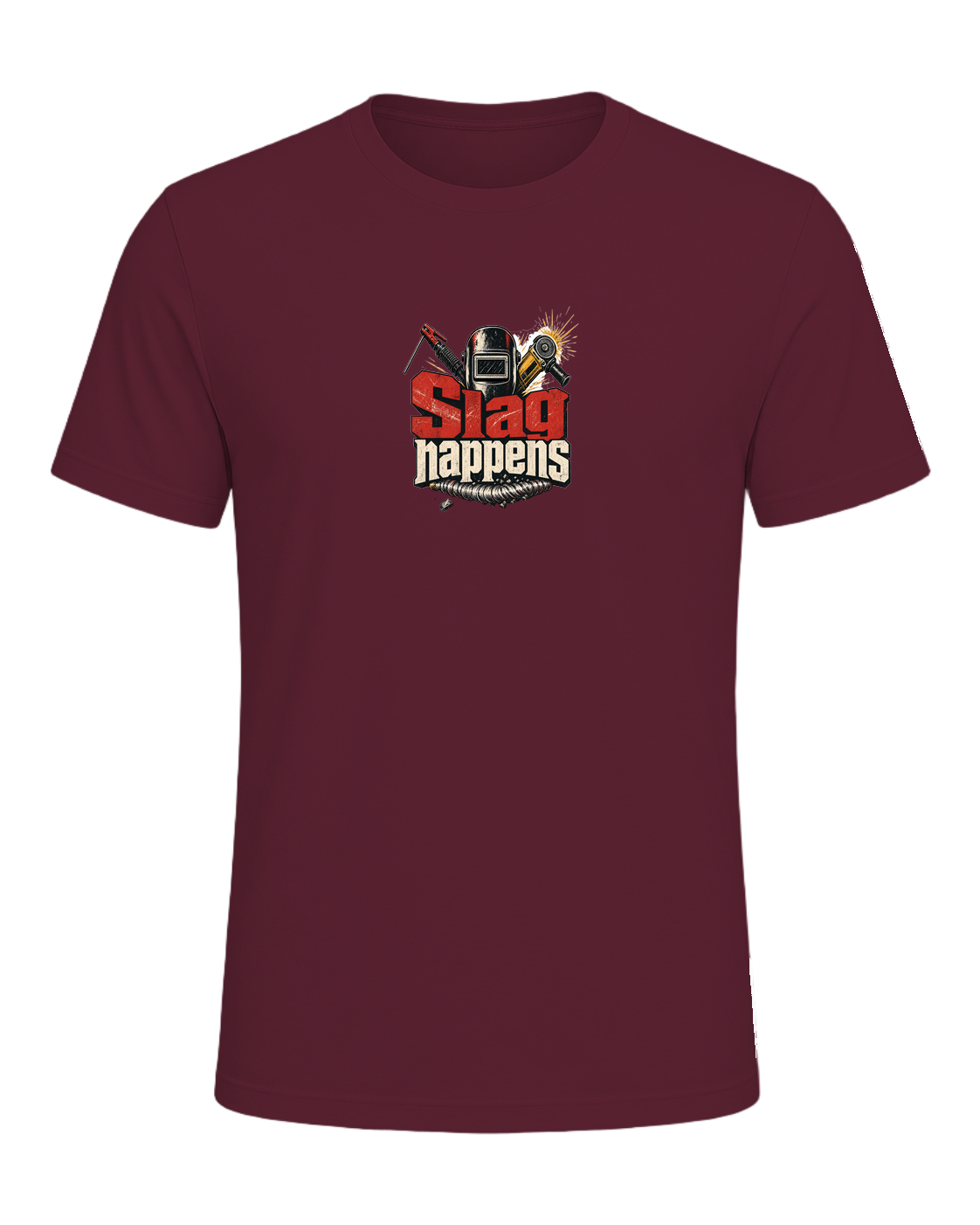 Slag happens — Maroon
