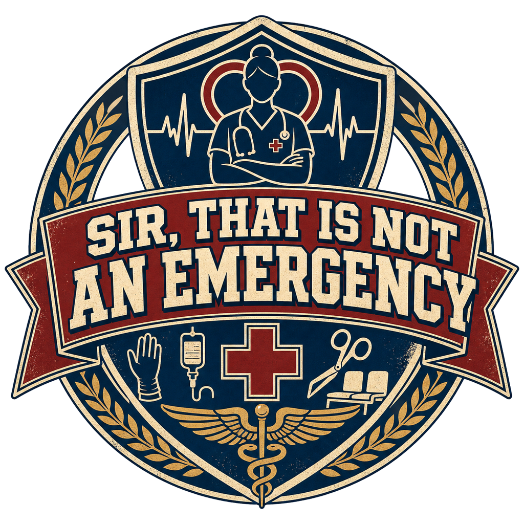 SIR, THAT IS NOT AN EMERGENCY