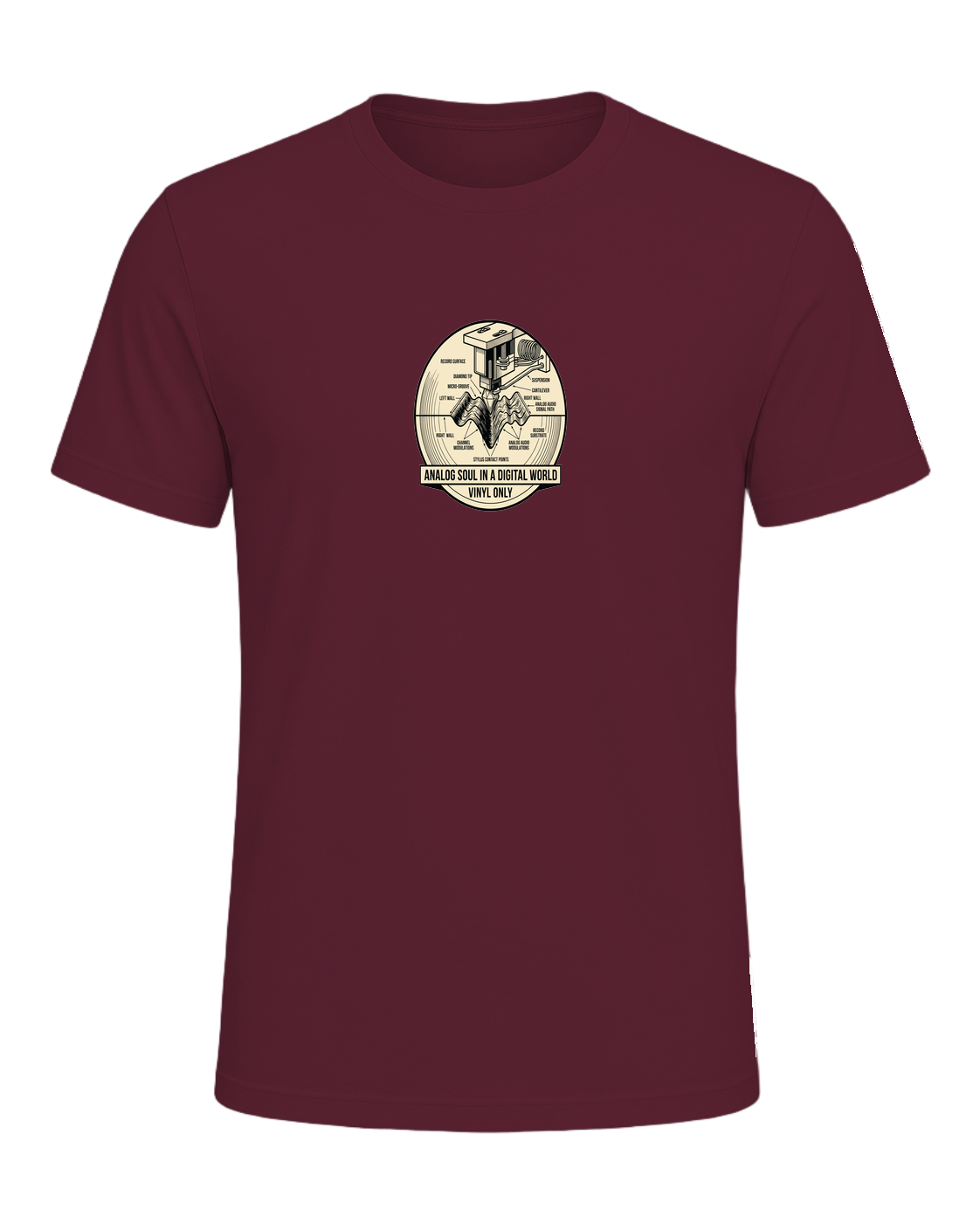 Vinyl Record Collector — Maroon