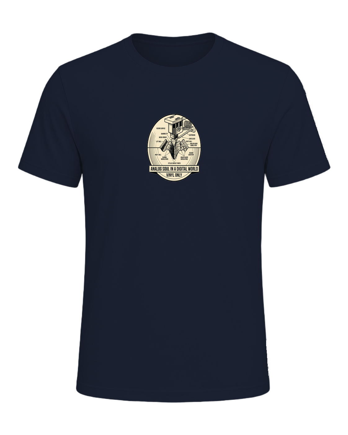 Vinyl Record Collector — Navy