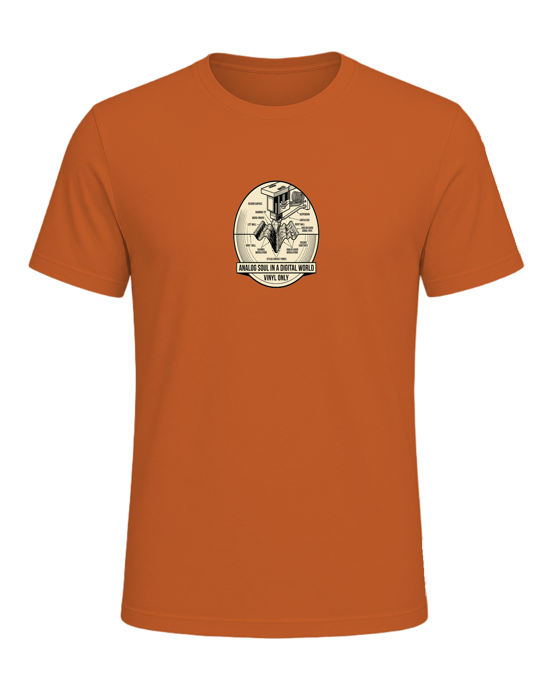 Vinyl Record Collector — Orange
