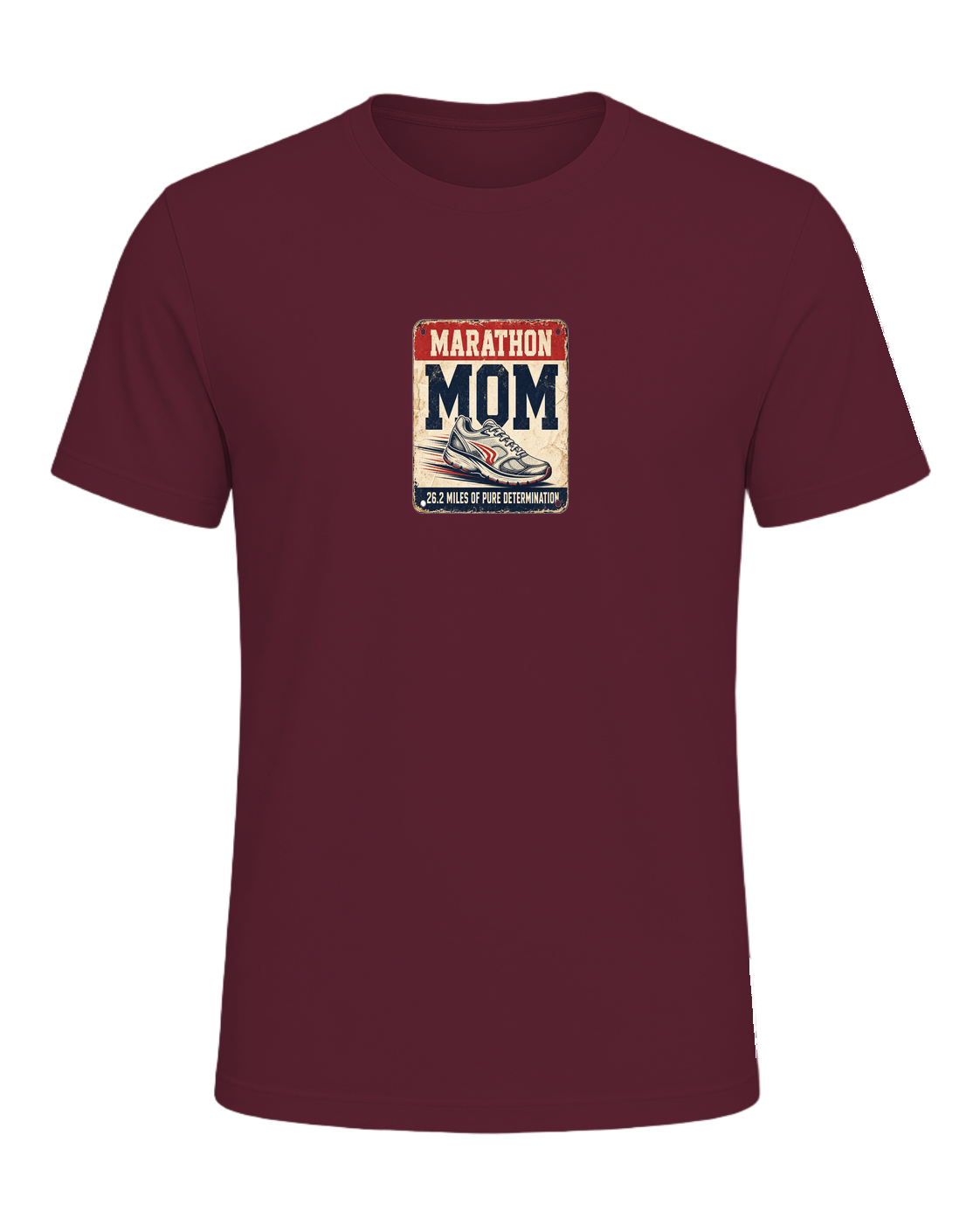 Marathon Mom — Maroon