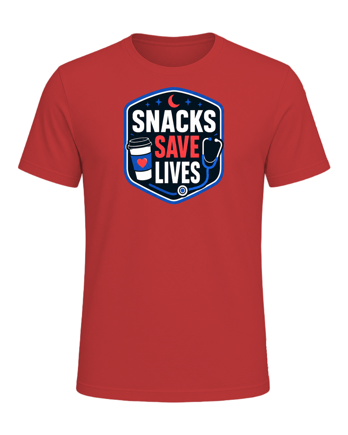 SNACKS SAVE LIVES — Red