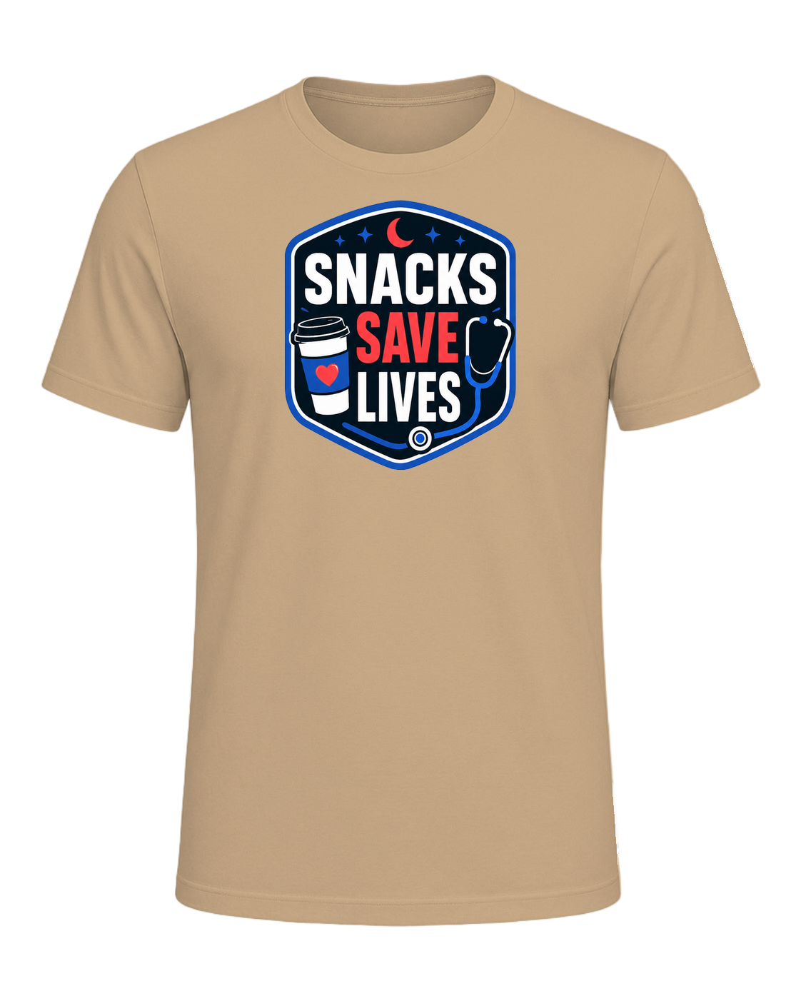SNACKS SAVE LIVES — Tan