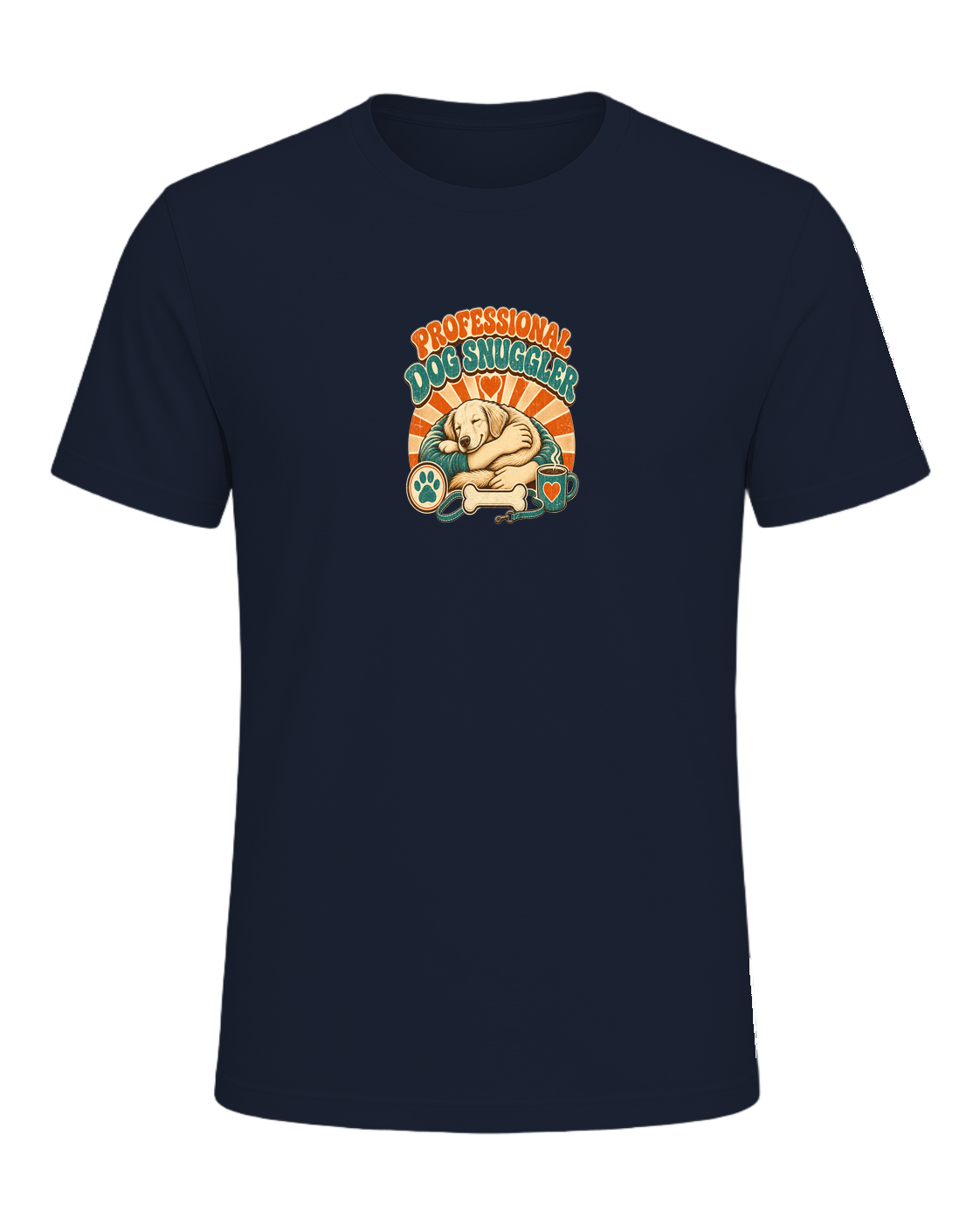 PROFESSIONAL DOG SNUGGLER — Navy