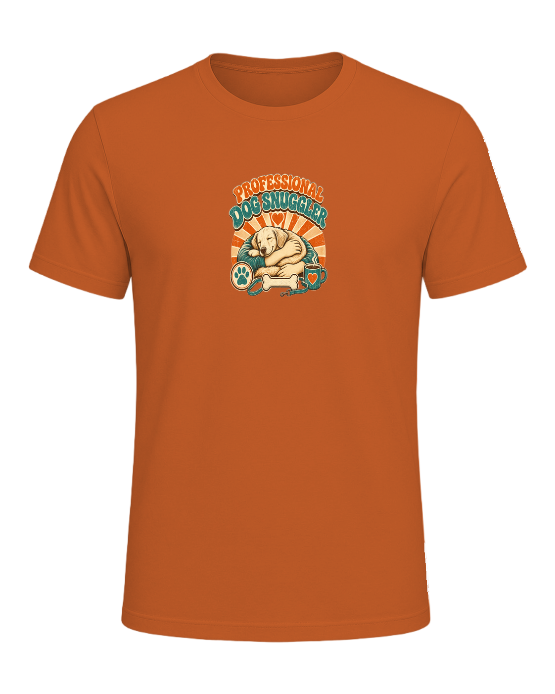PROFESSIONAL DOG SNUGGLER — Orange