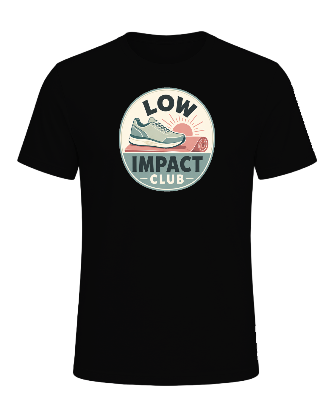 LOW IMPACT CLUB — Black