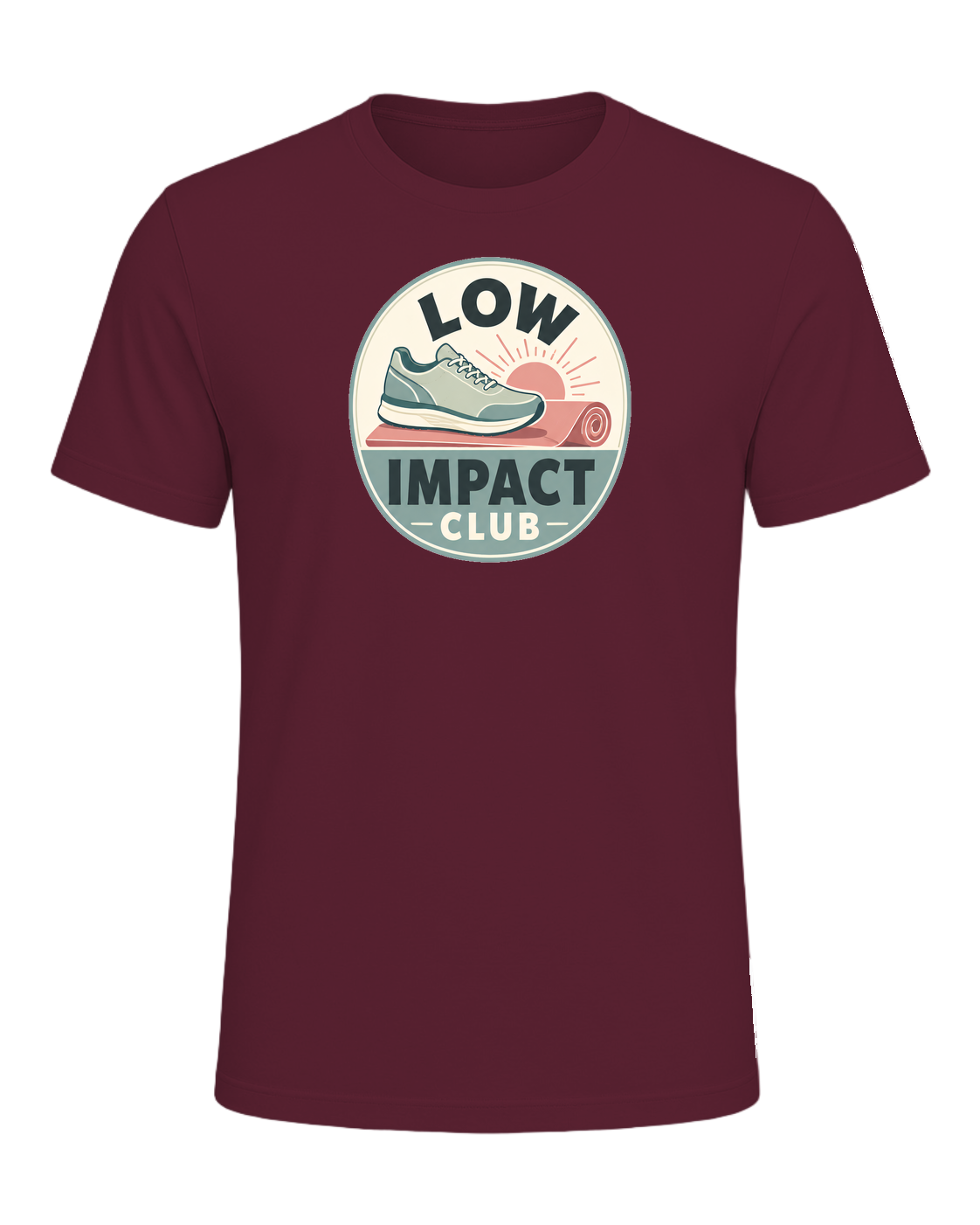 LOW IMPACT CLUB — Maroon