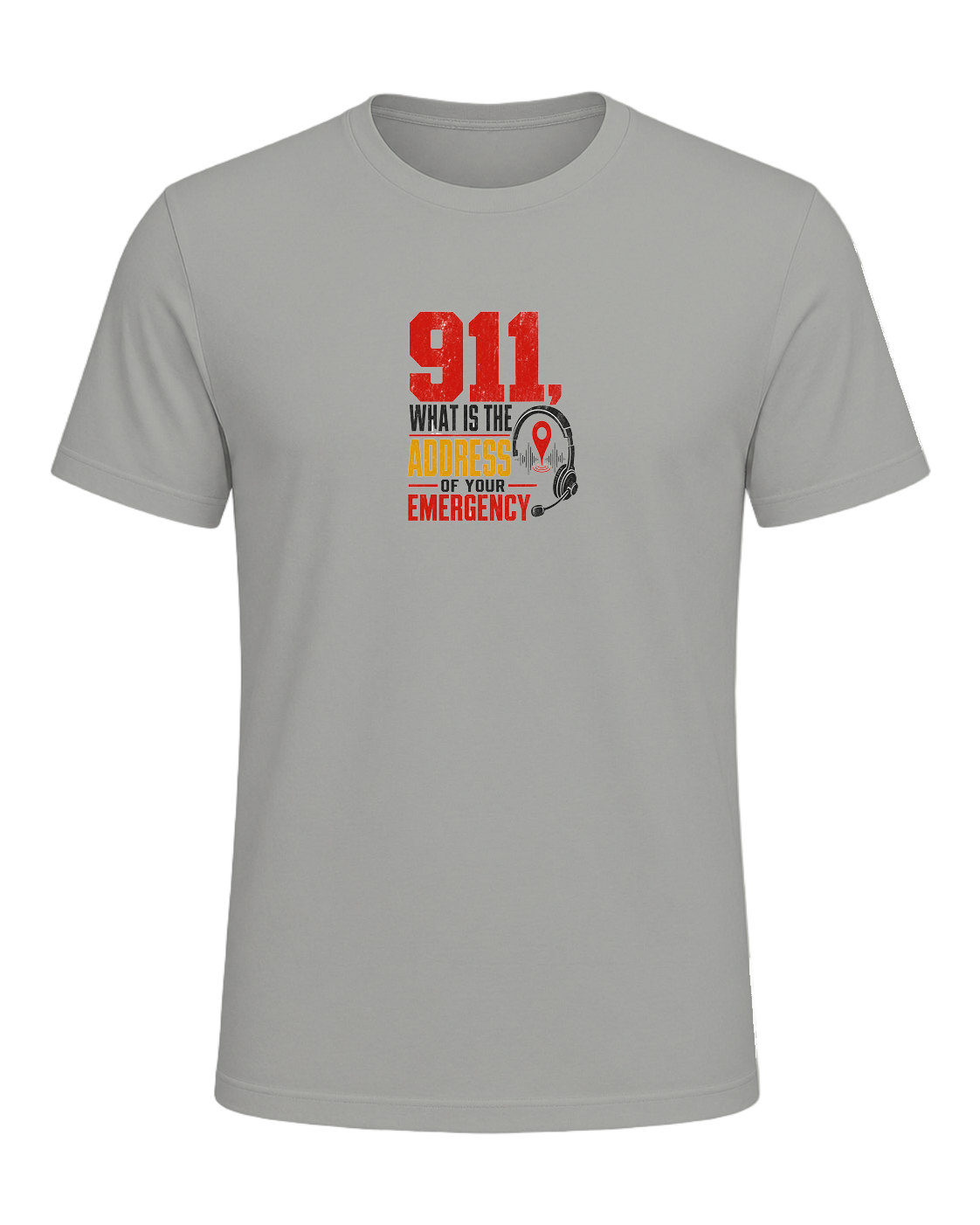 911, what is the address of your emergency — Gray