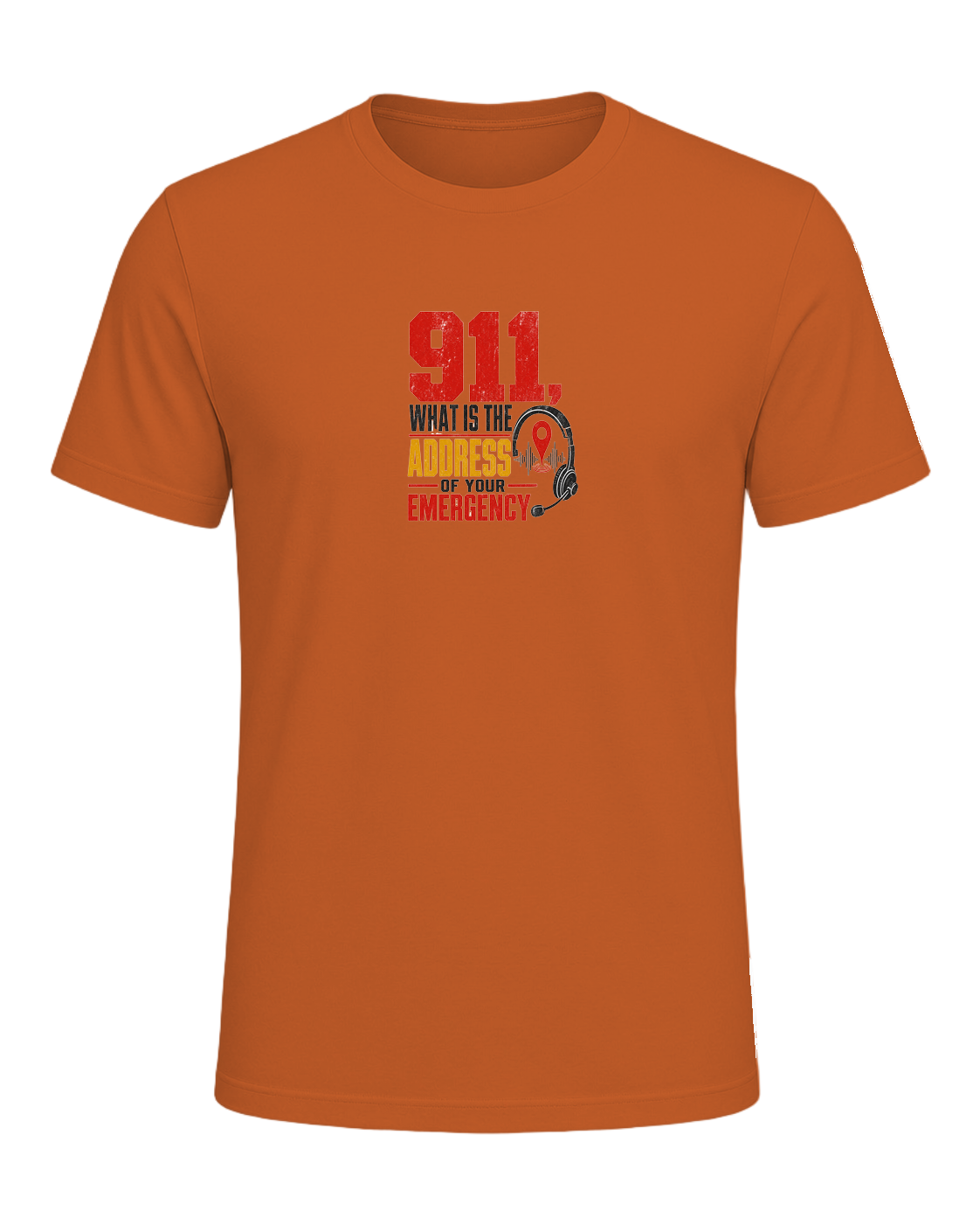 911, what is the address of your emergency — Orange