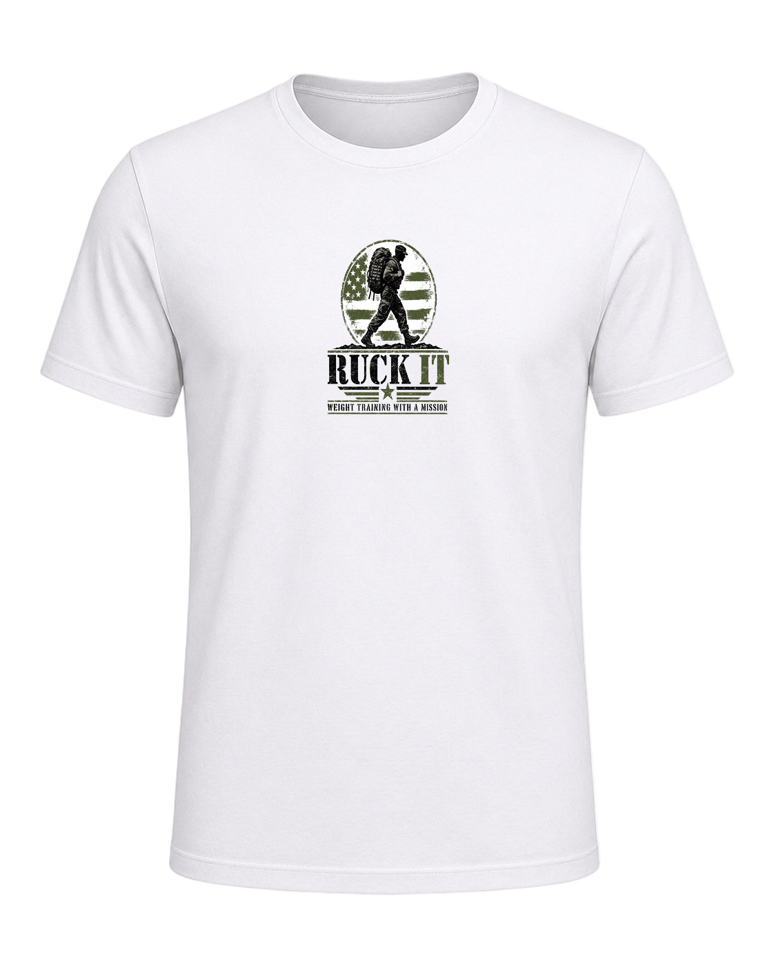 Rucking (Military Fitness) — White