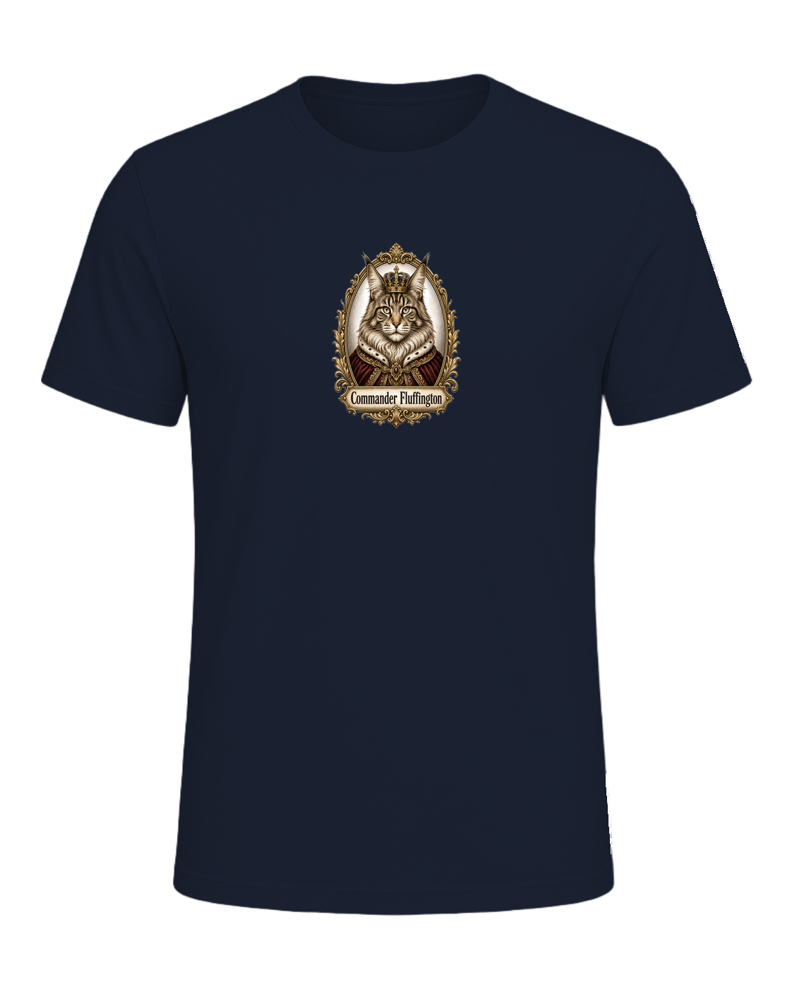 Maine Coon Royalty — Navy