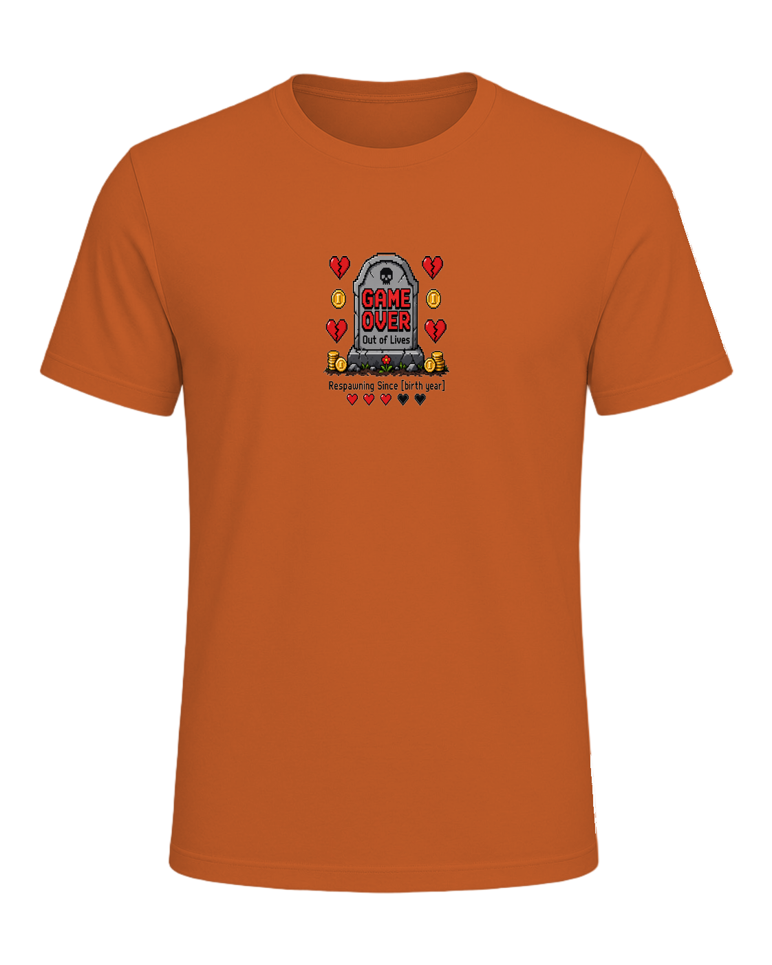 Game Over Humor — Orange