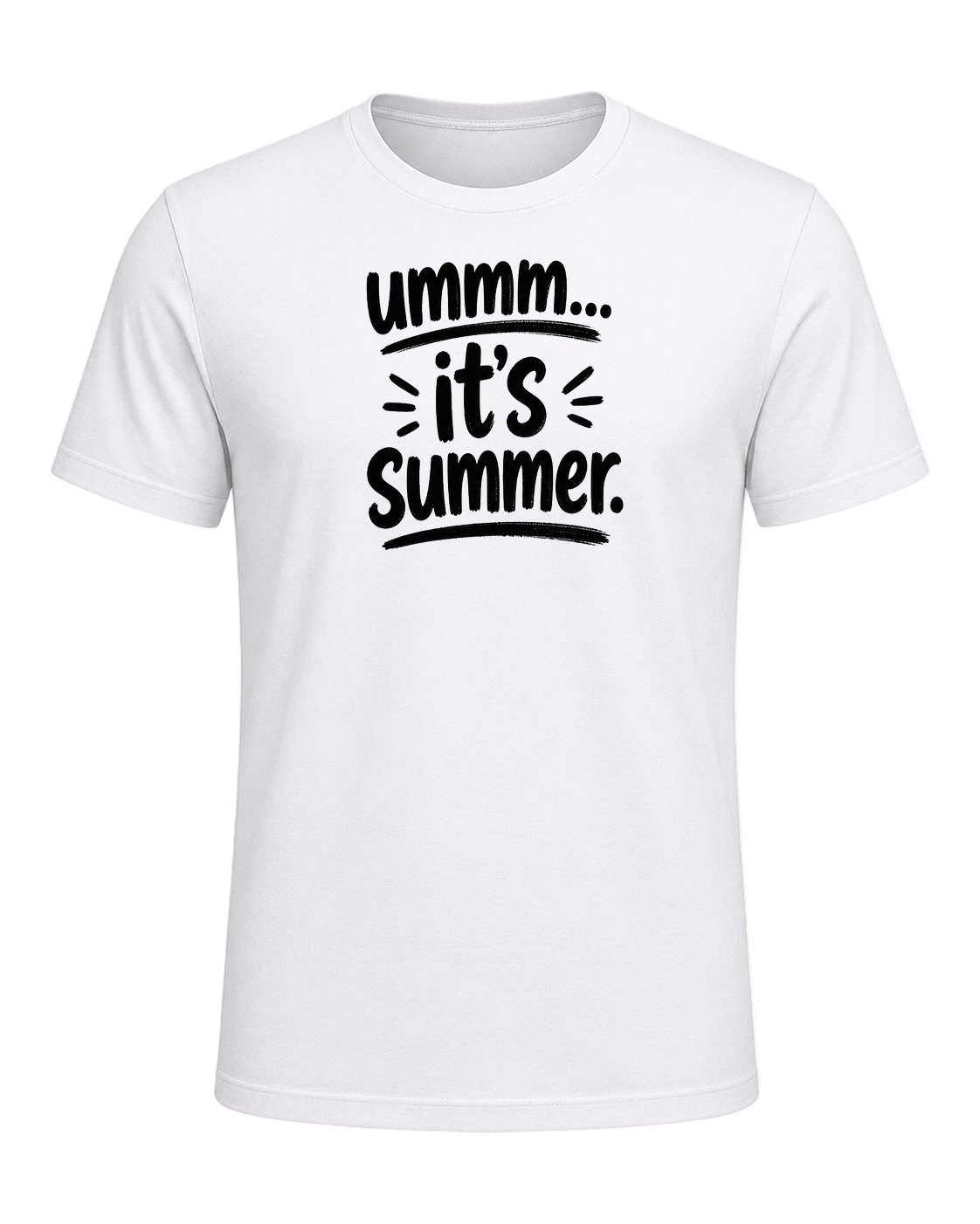 ummm... it's summer. — White