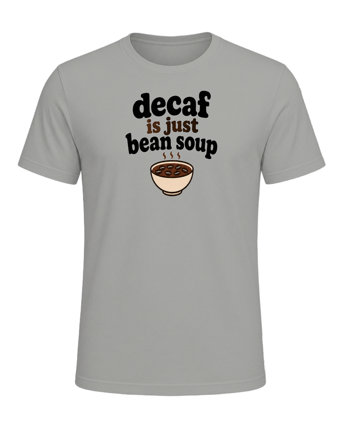 decaf is just bean soup — Gray