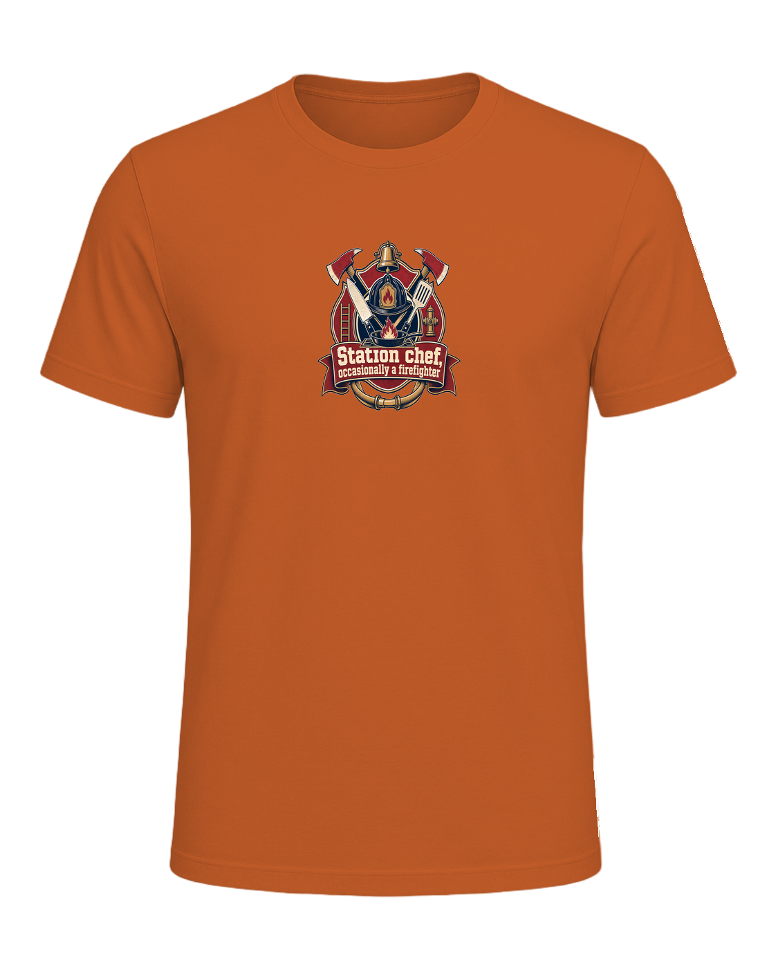 Station chef, occasionally a firefighter — Orange