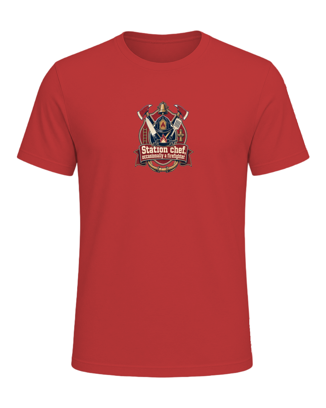 Station chef, occasionally a firefighter — Red