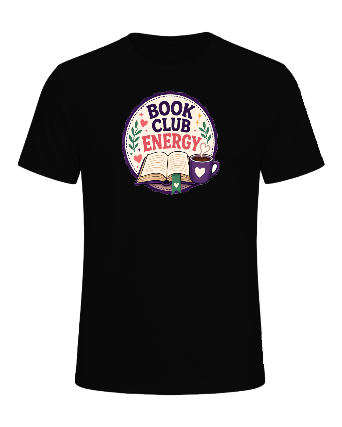 BOOK CLUB ENERGY — Black