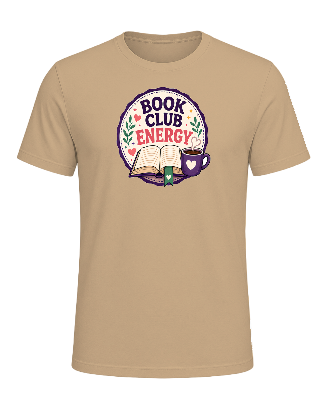 BOOK CLUB ENERGY — Tan