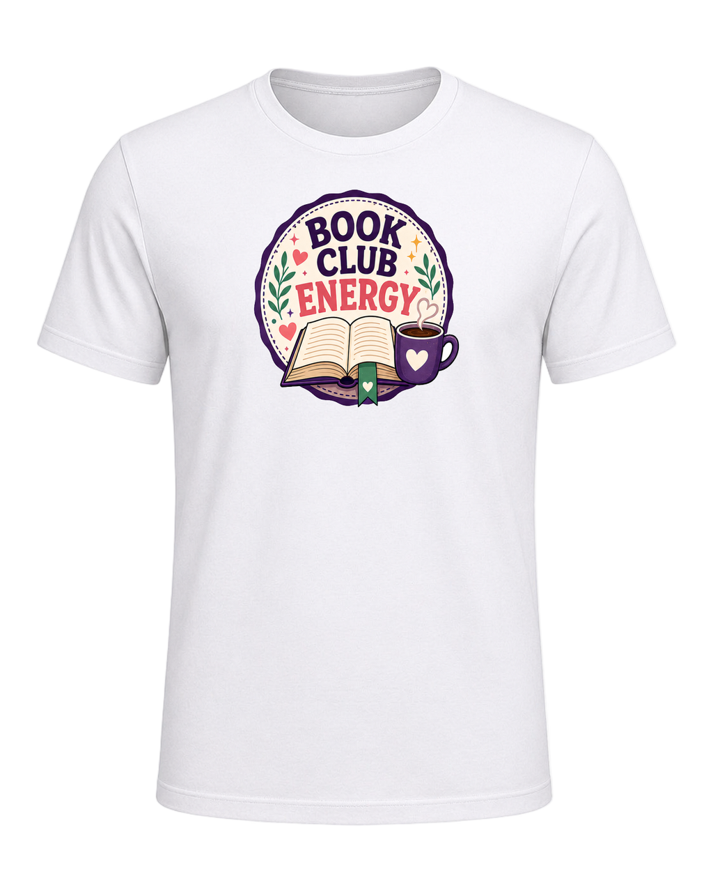 BOOK CLUB ENERGY — White