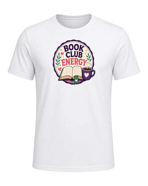 BOOK CLUB ENERGY — White
