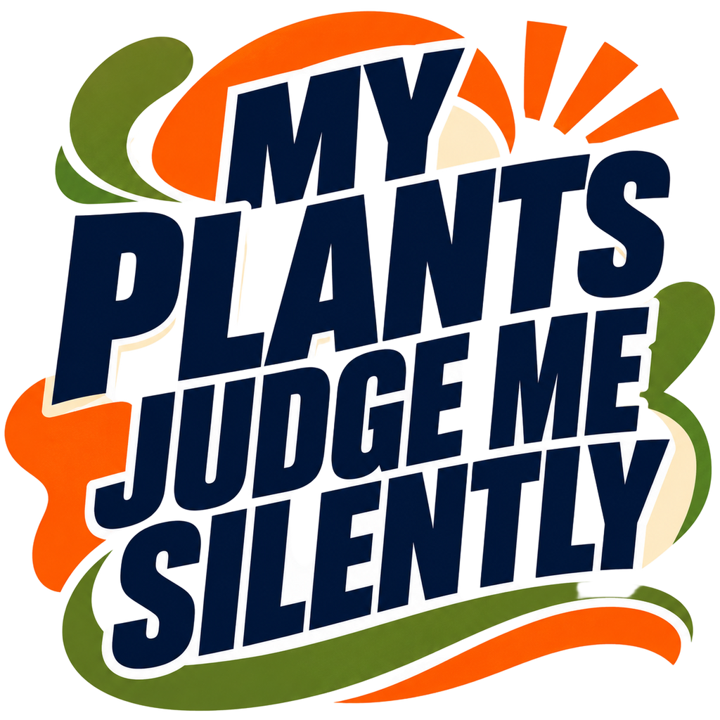 MY PLANTS JUDGE ME SILENTLY