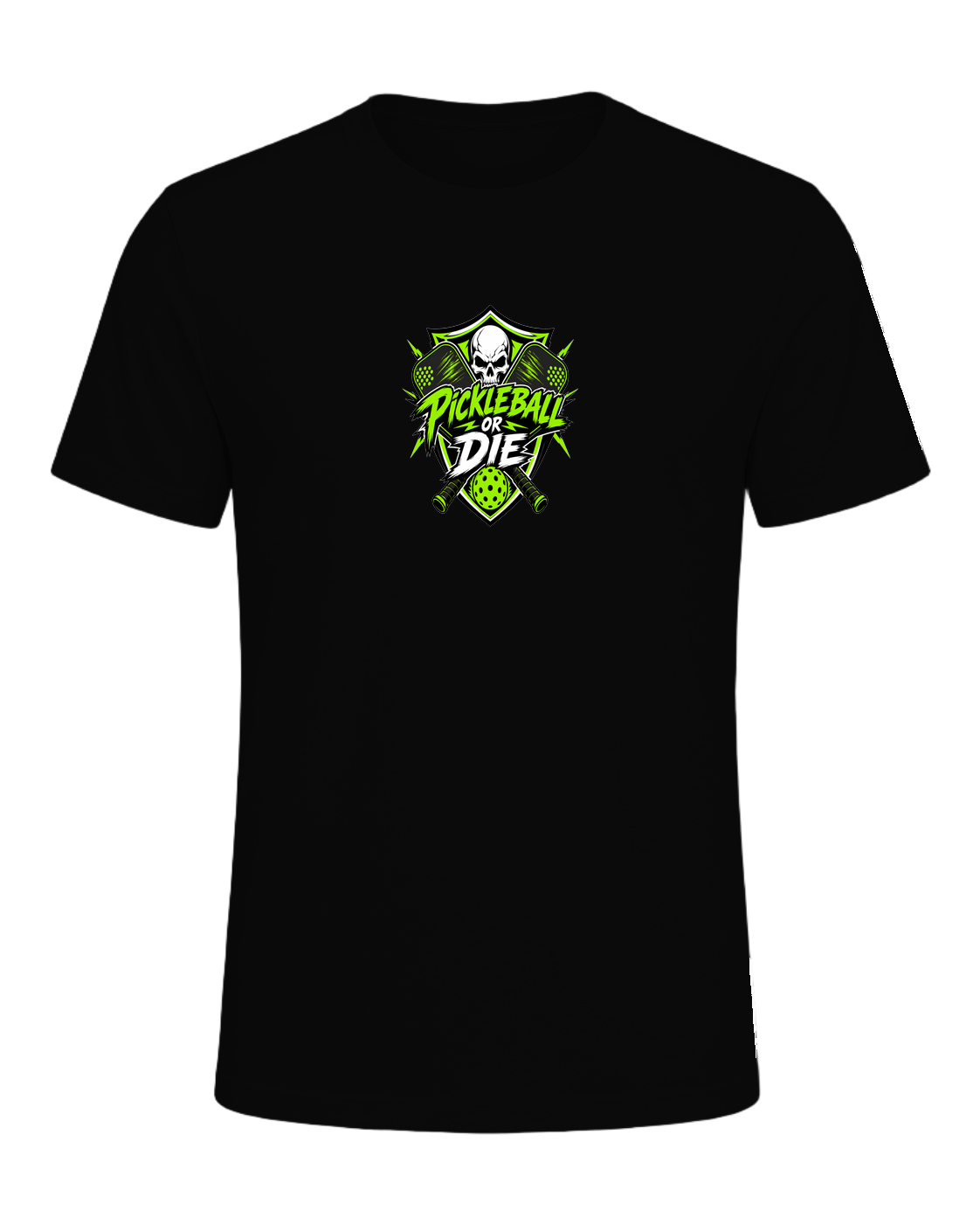 Pickleball Player — Black