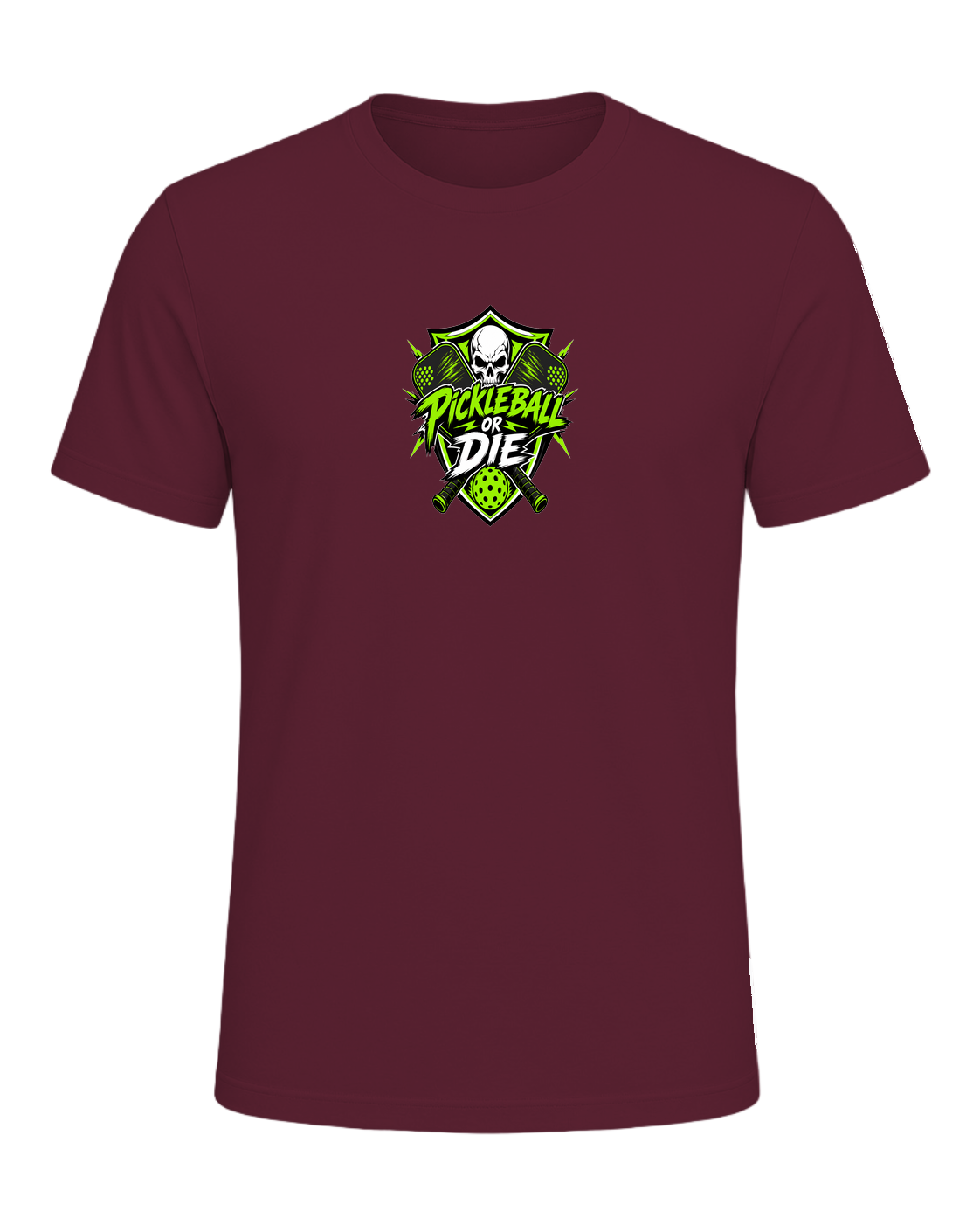 Pickleball Player — Maroon