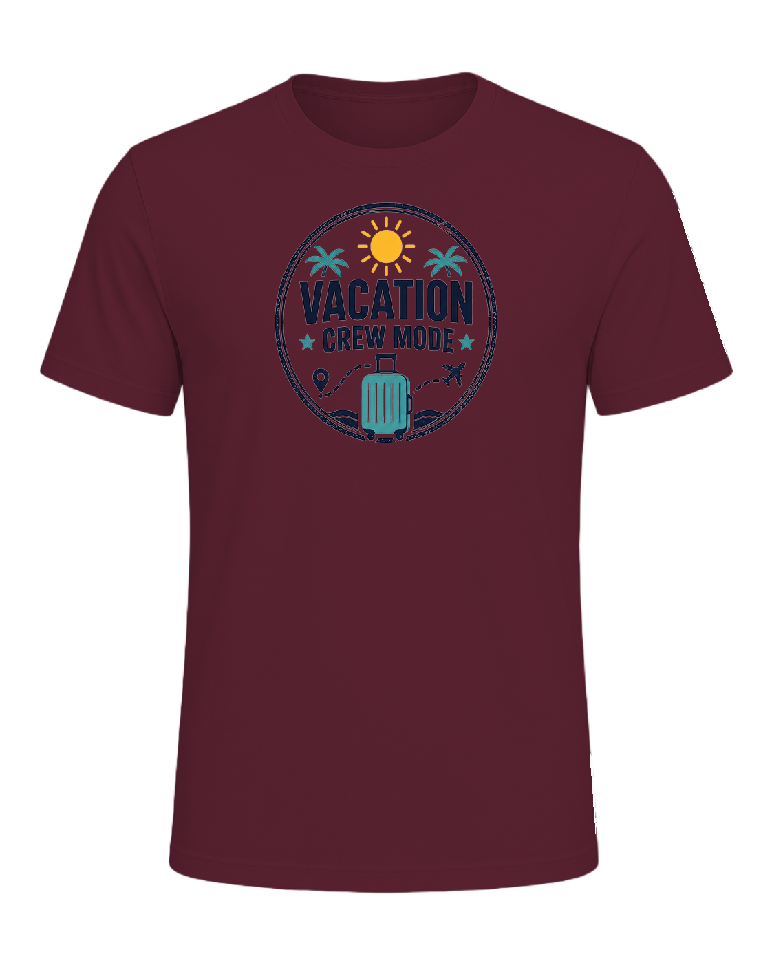 VACATION CREW MODE — Maroon