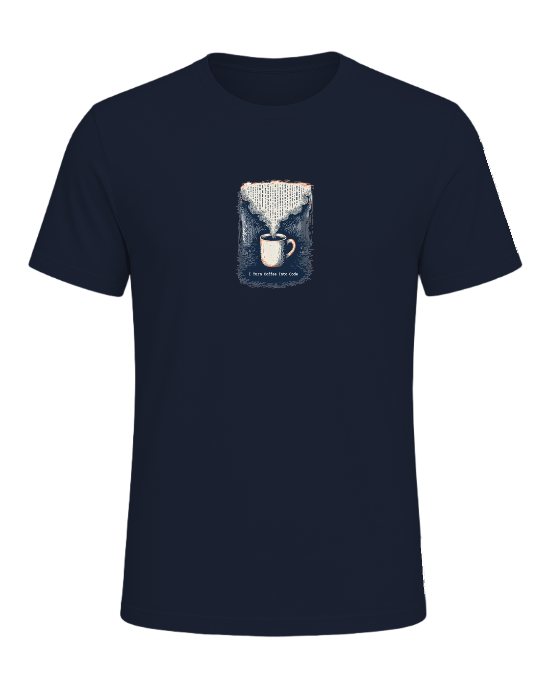 Coffee + Programmer — Navy