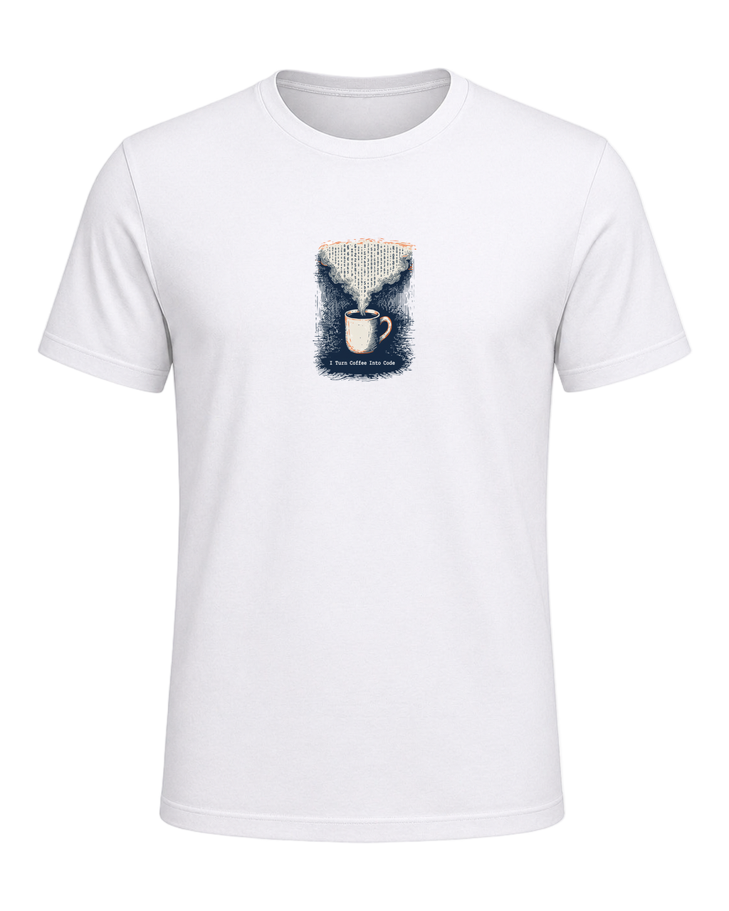 Coffee + Programmer — White