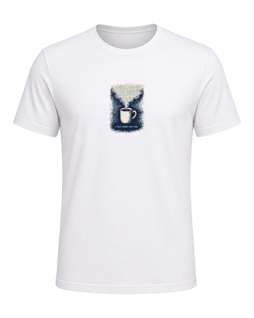 Coffee + Programmer — White