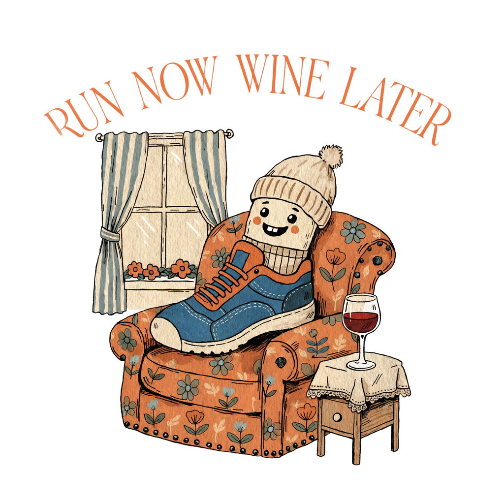 RUN NOW WINE LATER