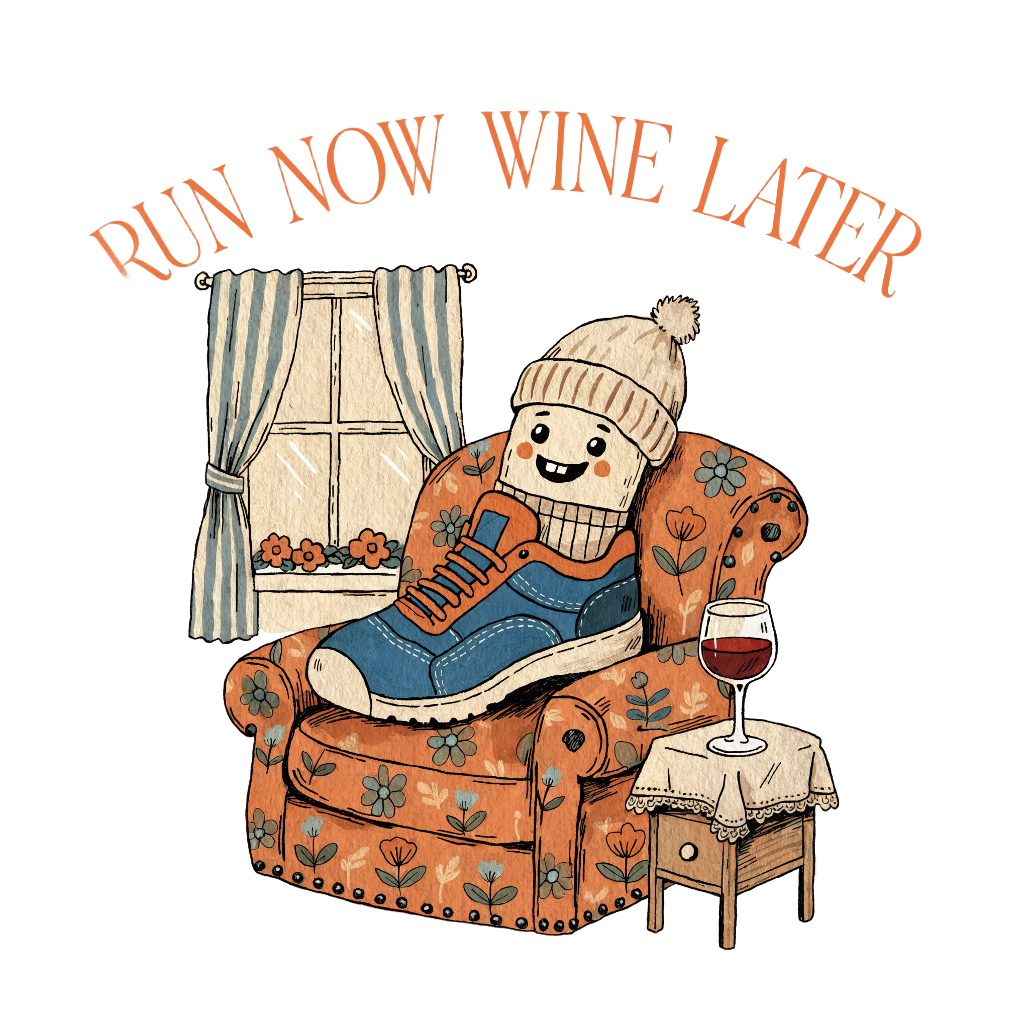 RUN NOW WINE LATER