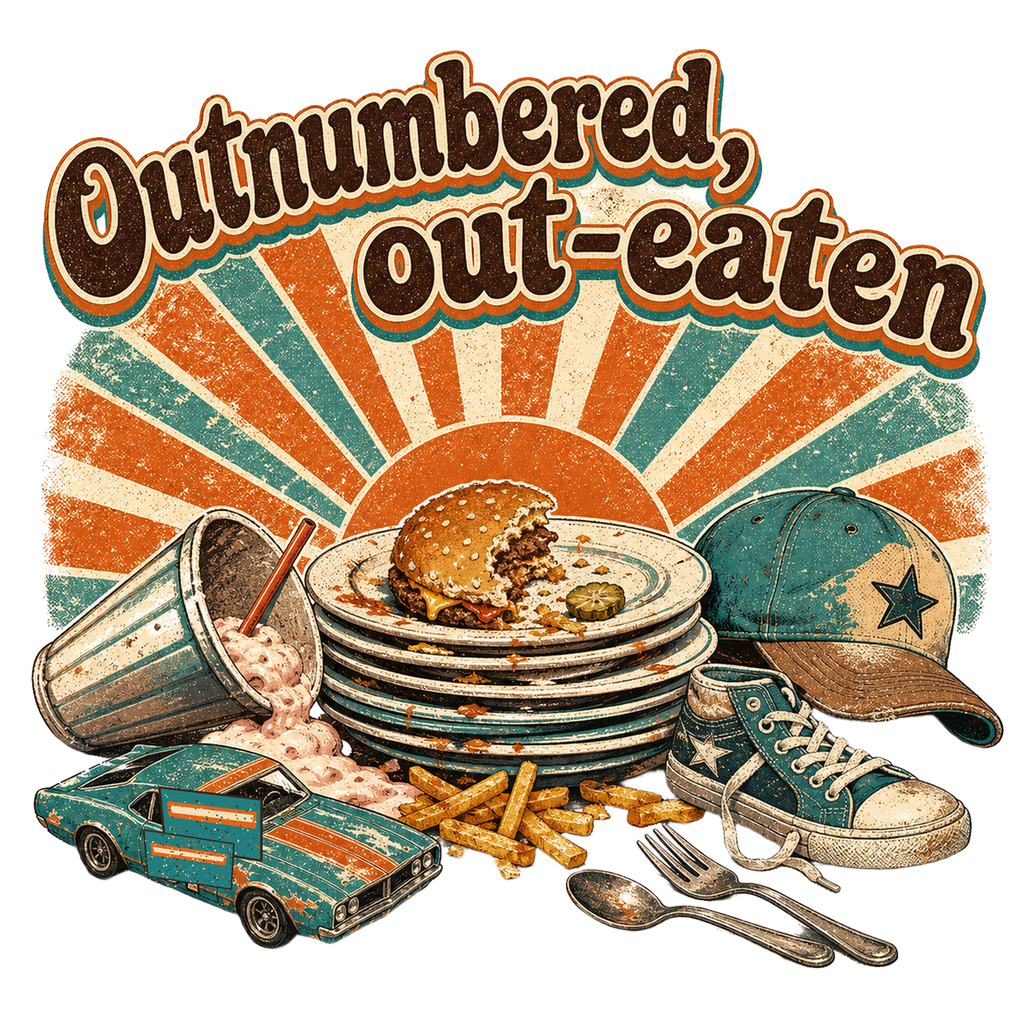 Outnumbered, out-eaten