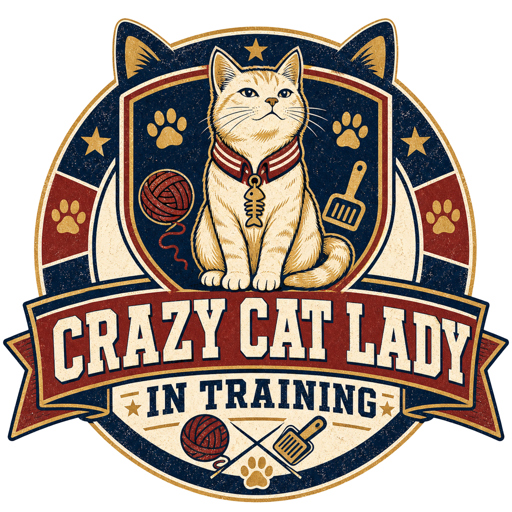 CRAZY CAT LADY IN TRAINING
