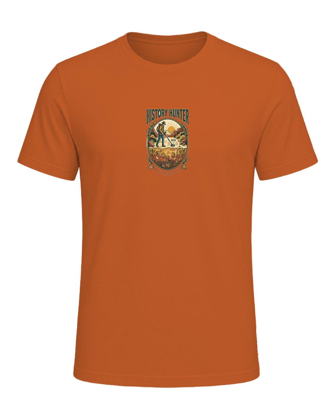 Metal Detecting — Orange