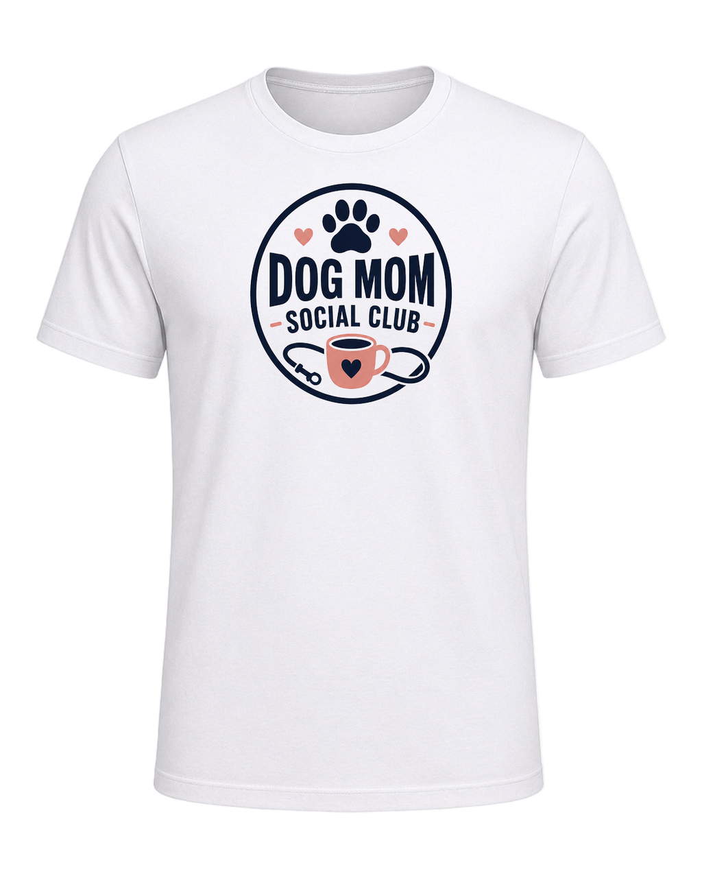 DOG MOM SOCIAL CLUB — White