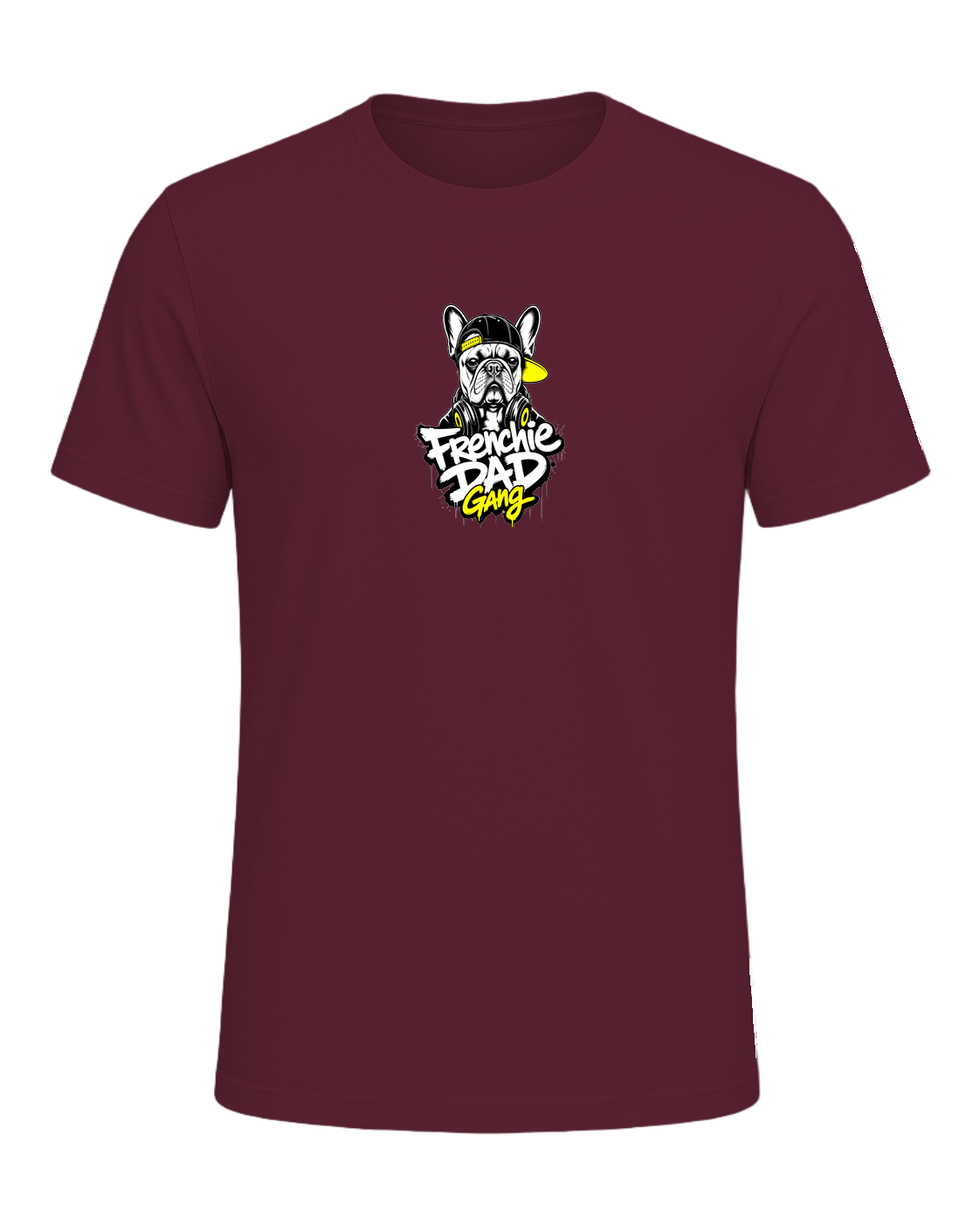 French Bulldog Dad — Maroon