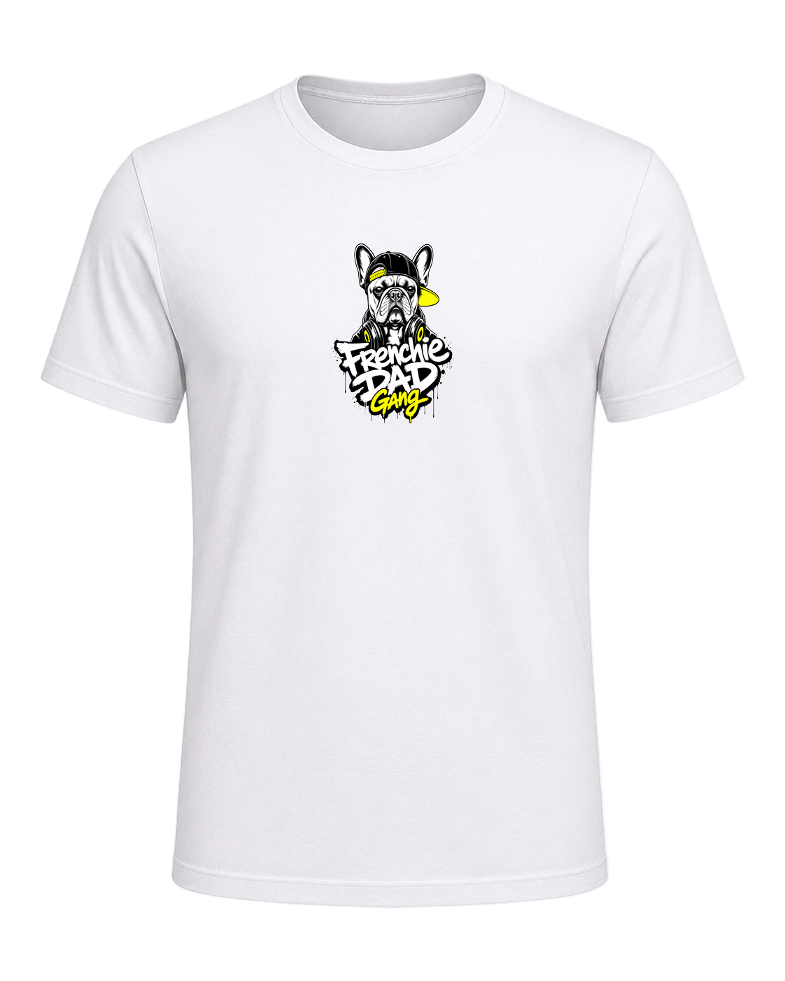 French Bulldog Dad — White