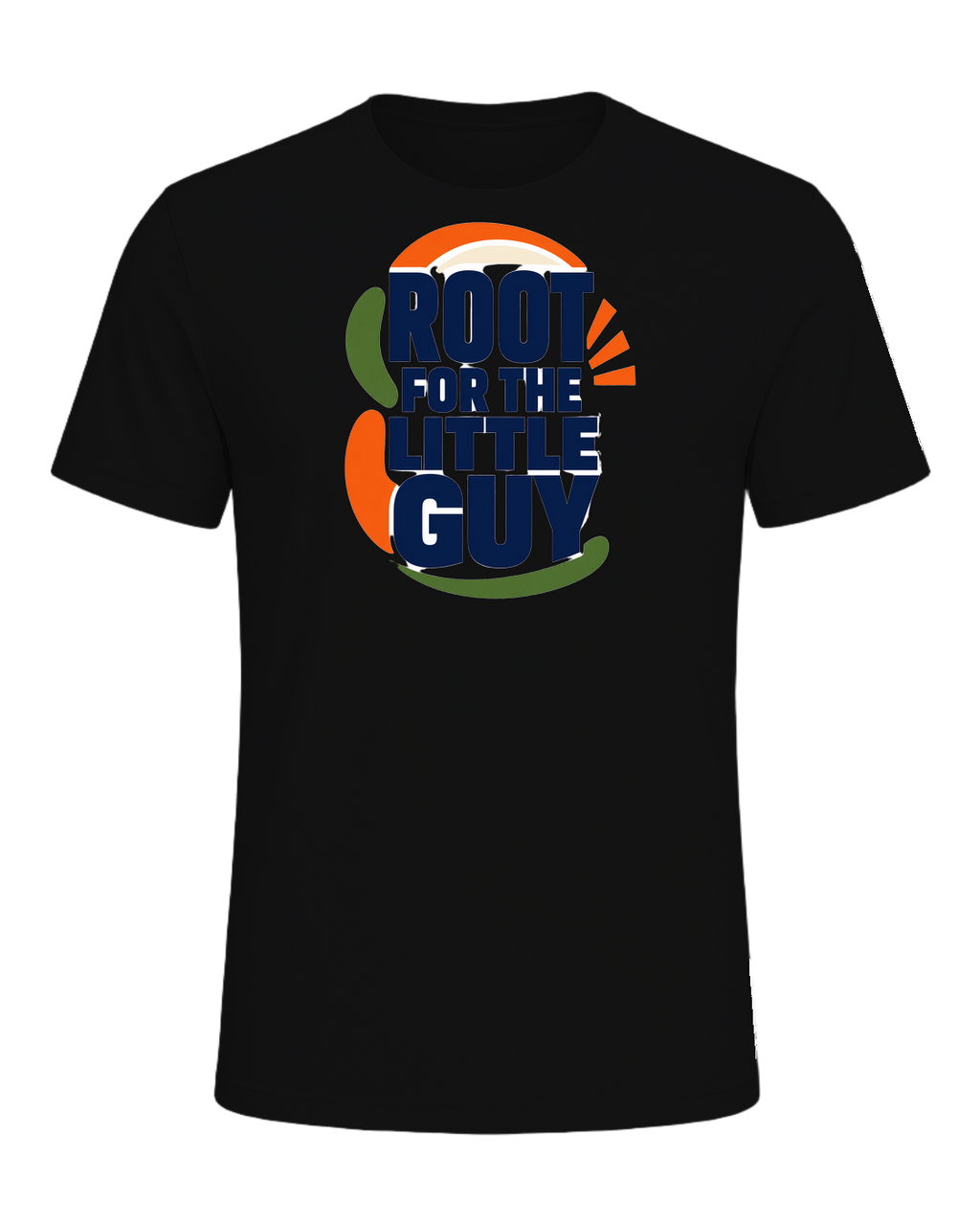 ROOT FOR THE LITTLE GUY — Vintage Black