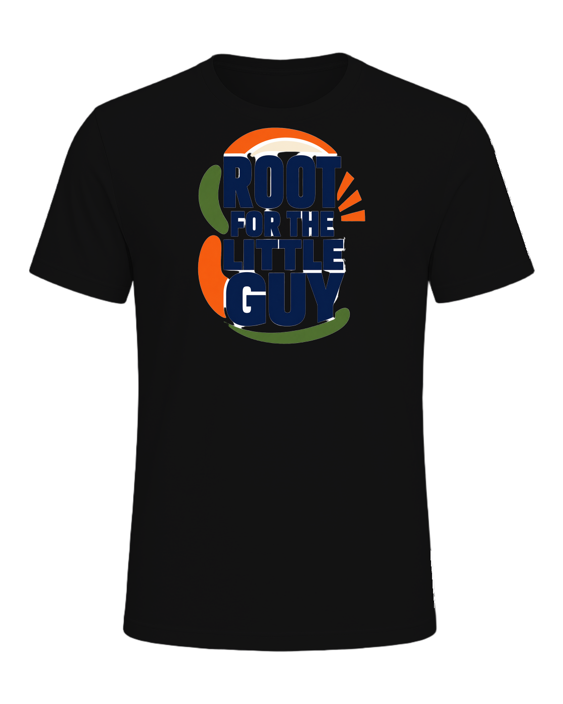 ROOT FOR THE LITTLE GUY — Vintage Black