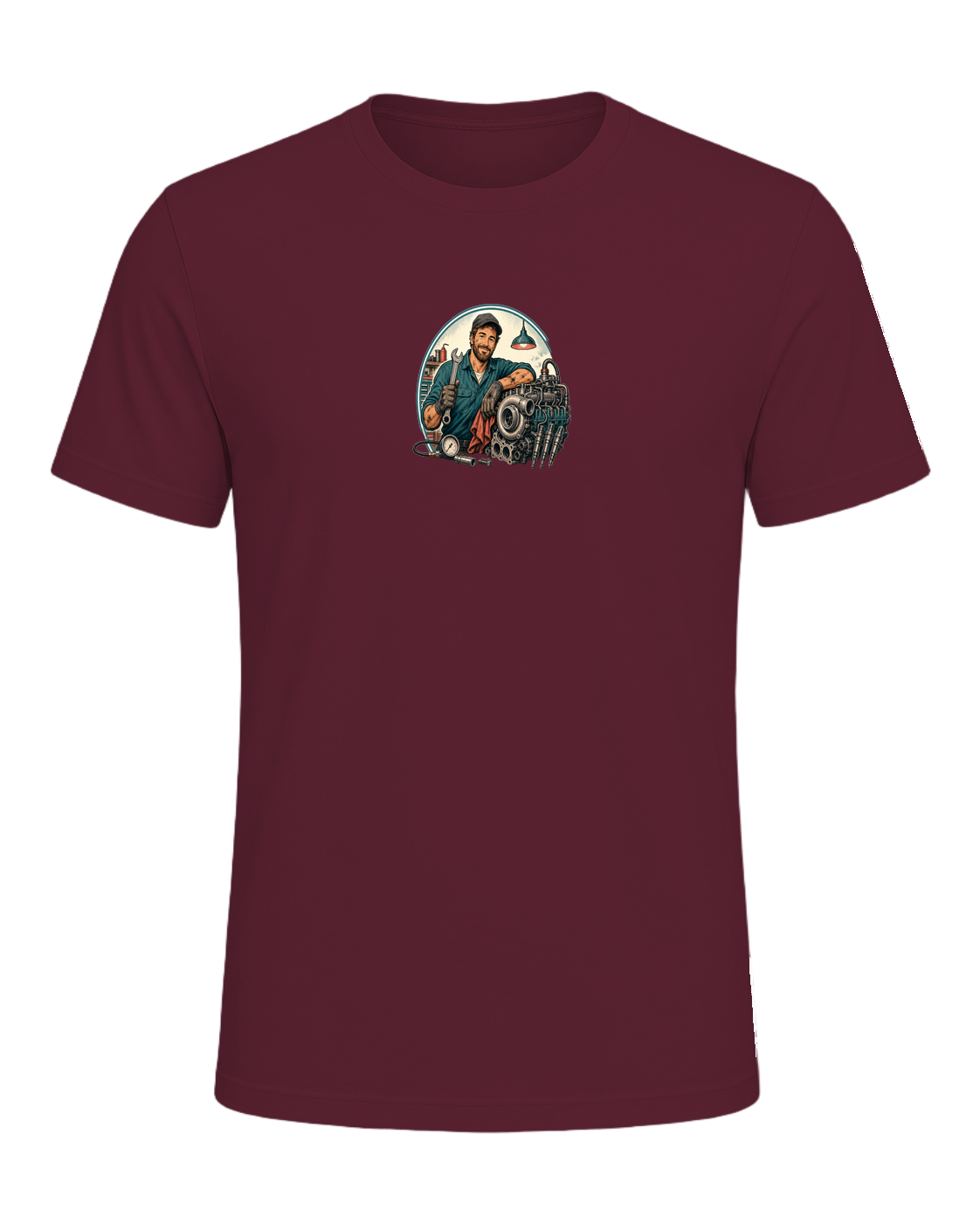 Diesel runs in my veins and on my hands — Maroon