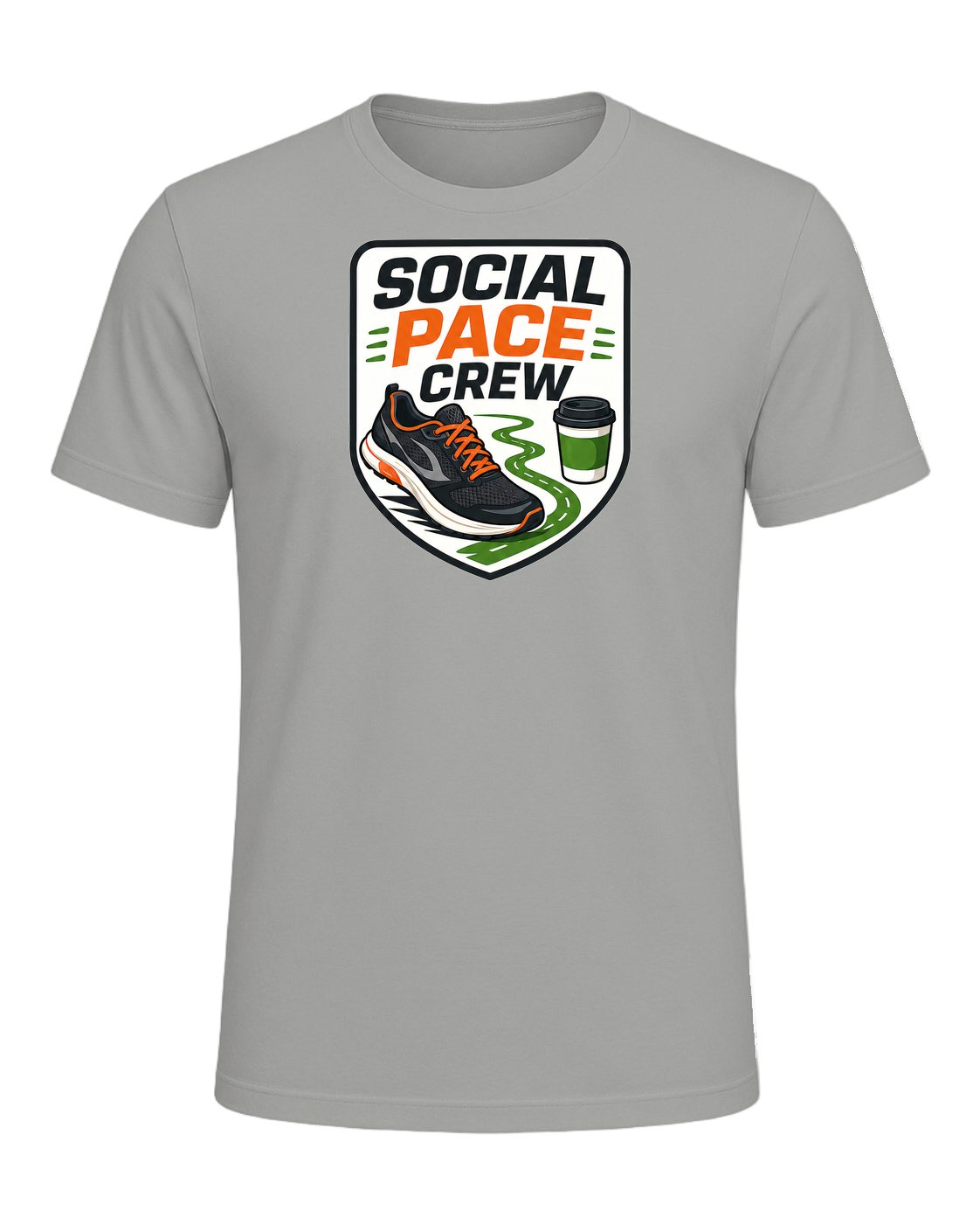 SOCIAL PACE CREW — Gray