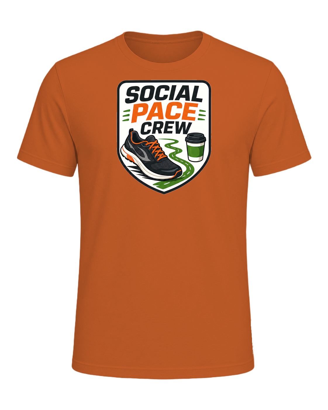 SOCIAL PACE CREW — Orange