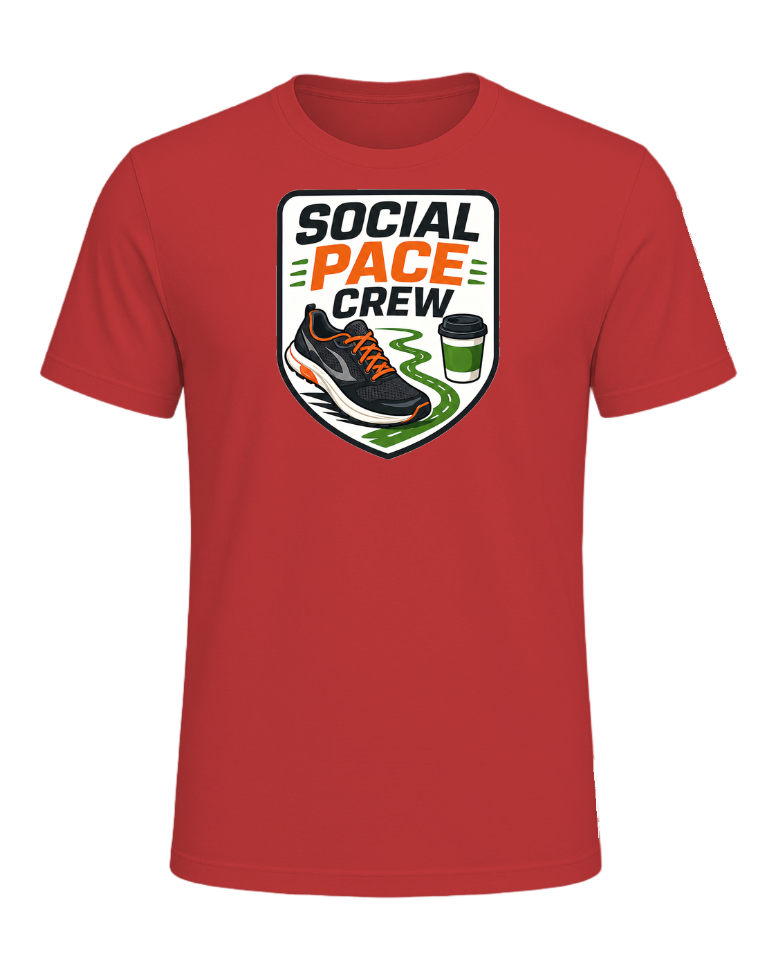 SOCIAL PACE CREW — Red