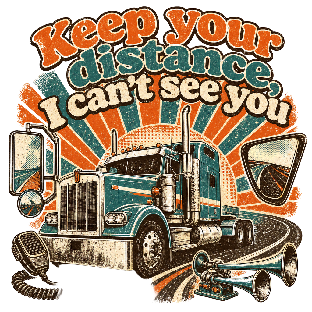 Keep your distance, I can't see you